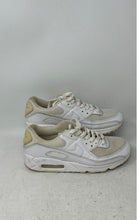 Load image into Gallery viewer, Nike Womens Air Max 90 CQ2560-100 White Lace-Up Low Top Sneaker Shoes Size 9
