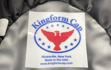 Load image into Gallery viewer, Kingform Cap Company White Blue United States Coast Guard Hat Size 22.5
