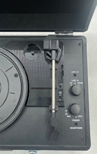 Load image into Gallery viewer, Victrola Journey Black Portable Bluetooth Turntable Model VSC-550BT Untested
