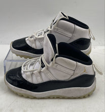 Load image into Gallery viewer, Authentic Nike Kids Air Jordan 11 378040-170 Black White Sneakers Shoes Size 10C
