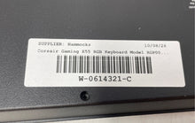 Load image into Gallery viewer, Corsair Model RGP0031 Wired Gaming K55 RGB Keyboard Untested
