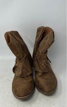 Load image into Gallery viewer, Very G Womens Brown Round Toe Zipper Cowboy Western Boots Size 9M
