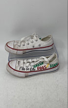 Load image into Gallery viewer, Converse Kids CT All Star Ox 3J256 White Red Green Sneaker Shoes Size 10.5
