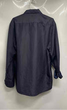 Load image into Gallery viewer, Nine West Mens Blue Long Sleeve Spread Collar Slim Fit Dress Shirt Size XL
