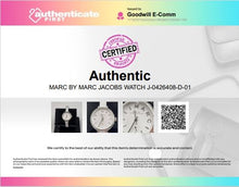 Load image into Gallery viewer, Authentic Marc By Marc Jacobs Women's Silver Tone Watch.
