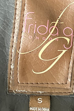 Load image into Gallery viewer, Frida G London Womens Black Long Sleeve Regular Fit Lined Full-Zip Jacket Size S
