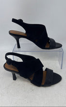 Load image into Gallery viewer, Donald Pliner Womens Ianna Black Open Toe Kitten Slingback Sandals Size 6.5M
