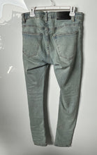 Load image into Gallery viewer, Zara Mens Blue Denim 5 Pocket Design Light Wash Straight Jeans Size 32
