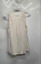 Load image into Gallery viewer, Express Womens White Red Striped V-Neck Sleeveless Tank Top Size Small
