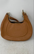 Load image into Gallery viewer, Unbranded Womens Brown Pebbled Leather Detachable Shoulder Strap Zipper Hobo Bag
