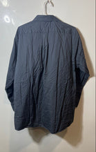 Load image into Gallery viewer, Michael Kors Mens Gray Cotton Long Sleeve Collared Dress Shirt Size 17
