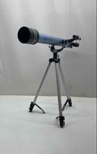 Load image into Gallery viewer, Barska Enthusiast Blue Refractor Telescope With Altazimuth Mount Stand
