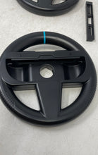 Load image into Gallery viewer, Orzly Switch 2 Black Racing Wheels For Joy-Con Controllers In Box 2 Pcs

