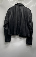 Load image into Gallery viewer, INC International Concepts Womens Black Long Sleeve Notch Lapel Blazer Size L
