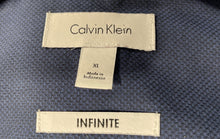 Load image into Gallery viewer, Calvin Klein Mens Infinite Blue Striped Cotton Long Sleeve Button-Up Shirt Sz XL
