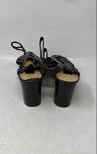 Load image into Gallery viewer, Ipanema Womens Brown Leather Open Toe Casual Block Strappy Heels Size 10M
