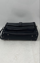 Load image into Gallery viewer, Unbranded Womens Black Pebble Faux Leather Studded Adjustable Strap Shoulder Bag
