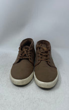 Load image into Gallery viewer, Lacoste Mens Ampthill 119 1 Brown Leather Lace-Up Mid Top Sneaker Shoes Size 10
