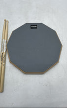 Load image into Gallery viewer, Anyuxin 5A Gray Percussion Instrument Drum Practice Pad And Stick Set With Case
