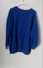 Load image into Gallery viewer, Route 66 Womens Blue Long Sleeve Crew Neck Pullover Sweatshirt Size 1X
