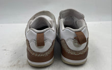 Load image into Gallery viewer, Authentic Nike Boys Air Jordan Spizike Low White Brown Sneakers Sz 1.5Y Stained
