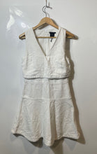 Load image into Gallery viewer, Authentic Armani Exchange Womens White Sleeveless Fit &amp; Flare Dress Size 6
