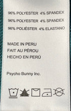 Load image into Gallery viewer, Psycho Bunny Mens Green Anglo American Design Golf Polo Shirt Size 7
