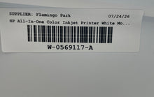 Load image into Gallery viewer, HP VCVRA-2201-02 DeskJet All In One Color Inkjet Printer White Not Tested
