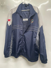 Load image into Gallery viewer, Reebok Mens Navy Blue NFL Miami Dolphins Sportswear Windbreaker Jacket Size XL
