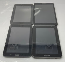 Load image into Gallery viewer, Lot Of 4 Pcs Assorted Samsung Mixed Variety Android Tablets Not Tested For Parts
