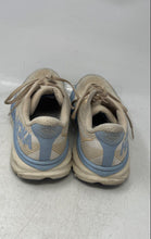 Load image into Gallery viewer, Hoka One One Womens Clifton 9 Beige Blue Low Top Lace-Up Sneaker Shoes Size 9B
