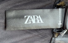 Load image into Gallery viewer, Zara Womens Black Elastic Waistband Back Zipper Long Maxi Skirt Size Large
