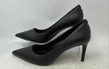 Load image into Gallery viewer, Michael Kors Womens Alina Flex Black Leather Pointed Toe Pump Heels Size 10M
