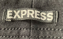 Load image into Gallery viewer, Express Womens Black Denim Dark Wash Regular Fit Skinny-Leg Jeans Size XS
