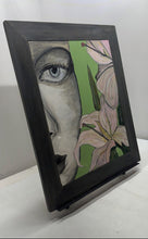 Load image into Gallery viewer, Tulips Step By Square Framed Multicolor Wall Hanging Home Decor Art Painting
