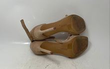 Load image into Gallery viewer, Vince Camuto Womens Klaresia Light Brown Suede Ankle Strap Sandals Size 8.5M
