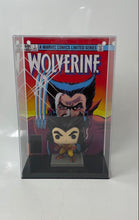 Load image into Gallery viewer, Funko Pop! Marvel Series Comic Cover Wolverine Vinyl Action Figure In Display
