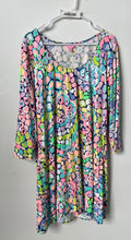 Load image into Gallery viewer, Lilly Pulitzer Womens Ariana Multicolor Gypsy Jungle Pullover Shift Dress Sz XL
