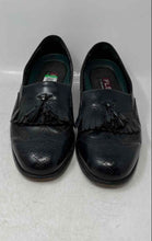 Load image into Gallery viewer, FLS Florsheim Mens Lexington Black Leather Slip-On Tassel Loafer Shoes Size 9.5D
