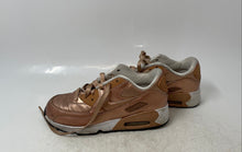 Load image into Gallery viewer, Nike Kids Air Max 90 SE LTR 859562-900 Metallic Rose Gold Sneaker Shoes Sz 2.5Y
