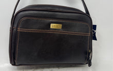 Load image into Gallery viewer, Crazy Horse Womens Dark Brown Adjustable Strap Shoulder Crossbody Purse W/Tag

