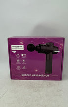 Load image into Gallery viewer, Massage Gun Purple 10 Interchangeable Massage Deep Tissue In Box No Tested
