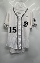 Load image into Gallery viewer, DeMarini Womens White Athletics Mercado #15 Walker Hovermale Jersey Size S
