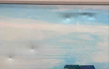 Load image into Gallery viewer, Naples Pier Florida Oil Painting Signed Beach Coastal Seascape Wall Decor Art
