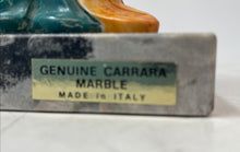 Load image into Gallery viewer, Genuine Carrara Marble Ceramic Rabbit In Hat Magician Circus Clown Figurine
