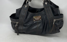 Load image into Gallery viewer, Relic Brand Collection Womens Black Leather Inner Pockets Shoulder Bag
