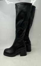 Load image into Gallery viewer, Call It Spring Womens Britnay Black Block Heel Knee-High Bootie Size 7.5M
