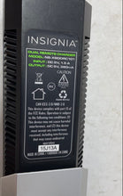 Load image into Gallery viewer, Insignia NS-XBODRC101 Black Silver Dual Remote Charger For Xbox One Not Tested
