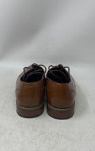 Load image into Gallery viewer, Van Heusen Mens Garrett Brown Faux Leather Low Top Oxford Dress Shoes Size 9M
