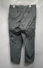 Load image into Gallery viewer, The North Face Womens Gray Flat Front Straight Leg Hiking Cargo Pants Size 12

